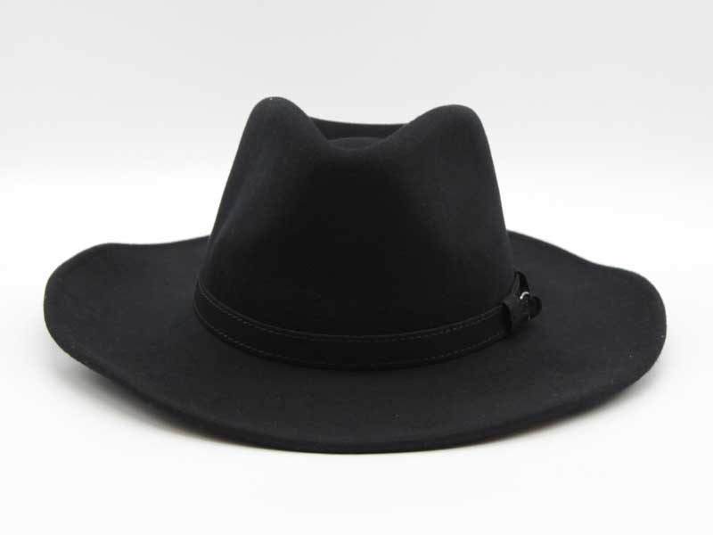 Cappello stile Western nero taglia 57 unisex