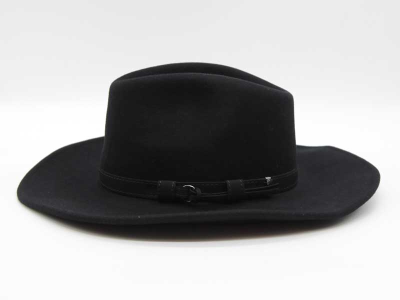 Cappello stile Western nero taglia 59 unisex