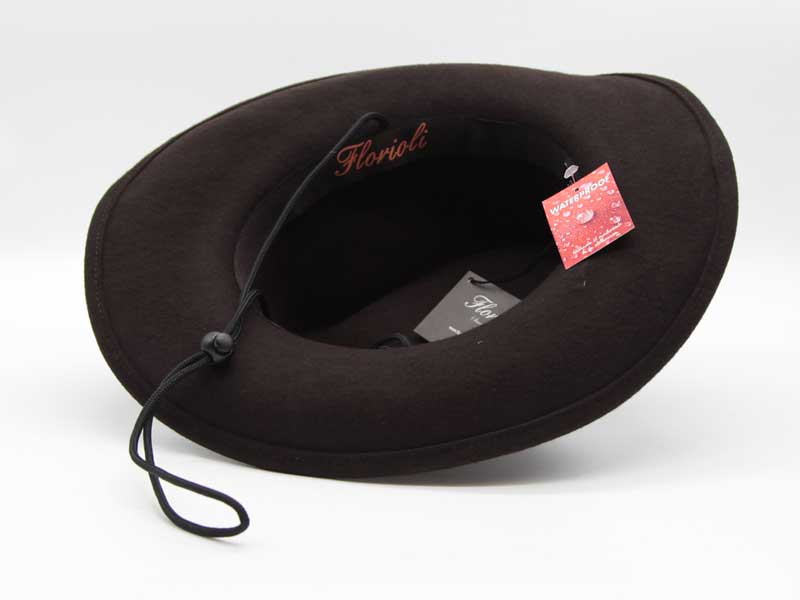 Cappello in lana stile Country marrone taglia 55