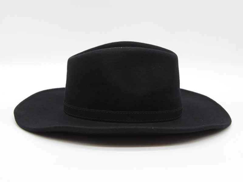 Cappello stile Western nero taglia 61 unisex