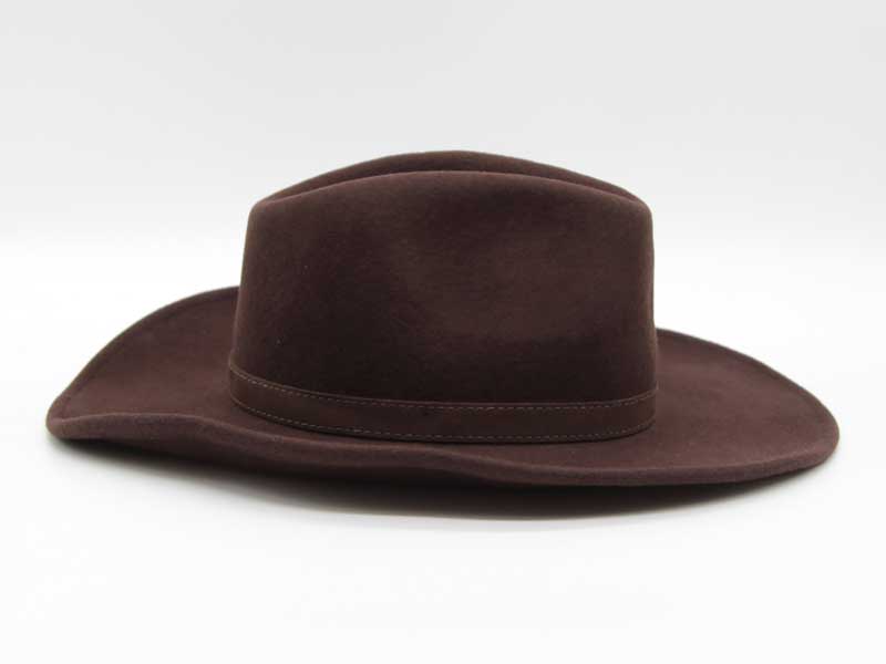 Cappello stile Western marrone taglia 59 unisex