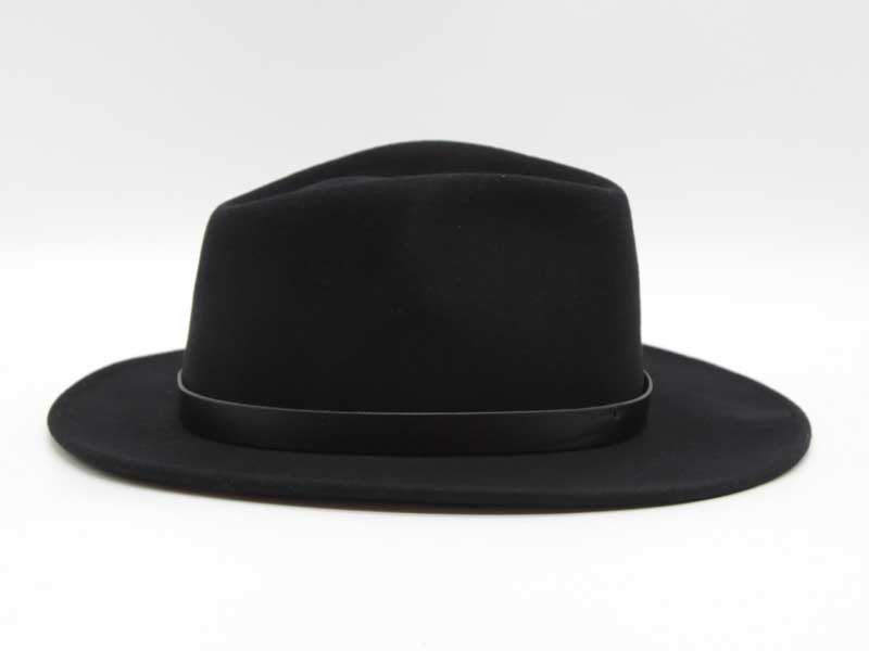 Cappello stile Western nero taglia 61 unisex