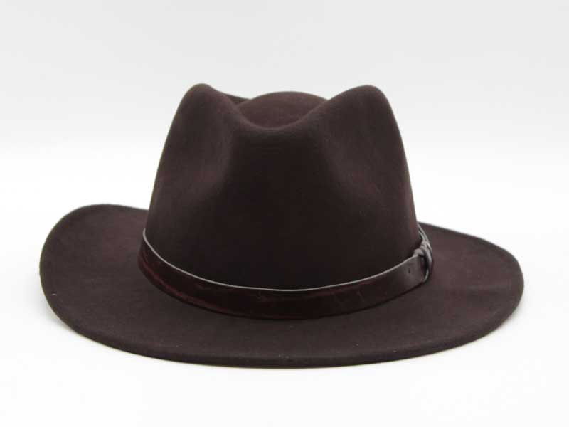 Cappello stile Western marrone taglia 55 unisex